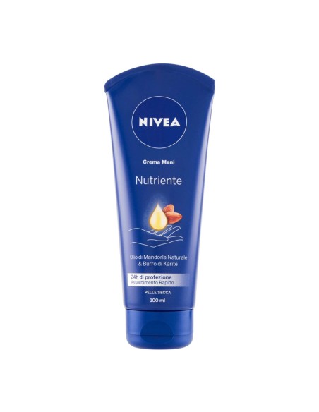nivea crema mani nutriente 100ml - 24h di protezione - pelle secca: tuttocasashop.live: igiene e cura della persona