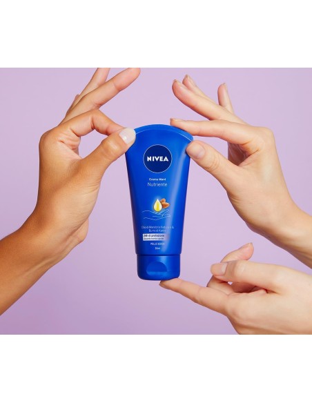 nivea crema mani nutriente 100ml - 24h di protezione - pelle secca: tuttocasashop.live: igiene e cura della persona