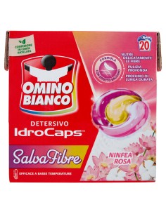omino bianco idrocaps detersivo lavatrice - 20 caps - ninvea rosa: tuttocasashop.live: prodotti per bucato e tessuti