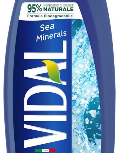 vidal doccia shampoo - 250ml - rivitalizzante minerali marini - pantenolo: tuttocasashop.live: igiene e cura della persona