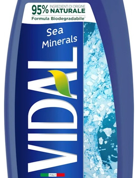 vidal doccia shampoo - 250ml - rivitalizzante minerali marini - pantenolo: tuttocasashop.live: igiene e cura della persona