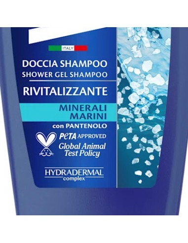 vidal doccia shampoo - 250ml - rivitalizzante minerali marini - pantenolo: tuttocasashop.live: igiene e cura della persona