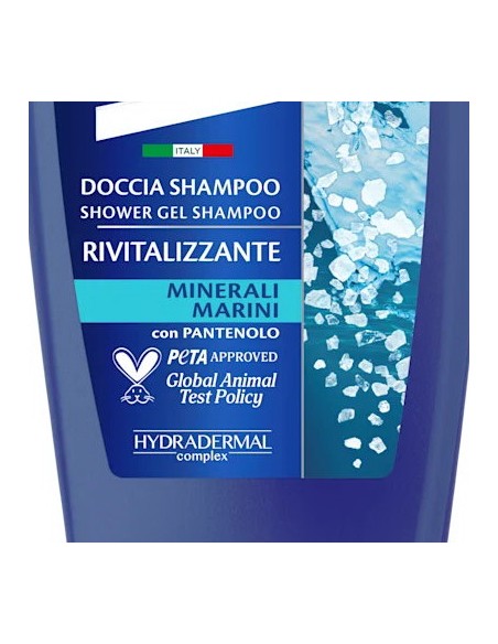 vidal doccia shampoo - 250ml - rivitalizzante minerali marini - pantenolo: tuttocasashop.live: igiene e cura della persona