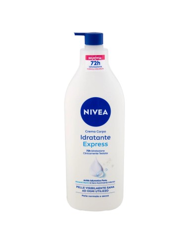 nivea body crema fluida corpo - 500ml - 72h idratante express: tuttocasashop.live: igiene e cura della persona