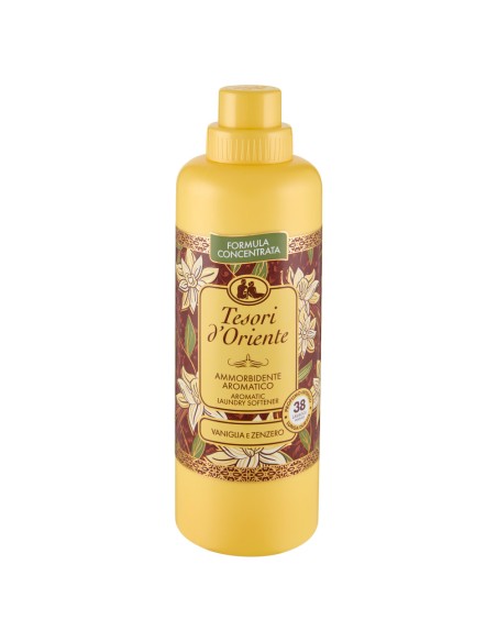 tesori d'oriente ammorbidente - 38 lavaggi 760ml - vaniglia e zenzero: tuttocasashop.live: prodotti per bucato e tessuti