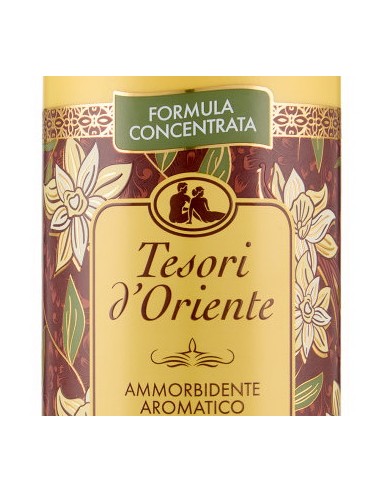 tesori d'oriente ammorbidente - 38 lavaggi 760ml - vaniglia e zenzero: tuttocasashop.live: prodotti per bucato e tessuti