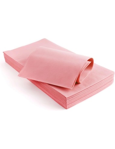25 tovaglie da tavola in tnt quadrate coprimacchia - 1x1 metro - rosa: tuttocasashop.live: carta & monouso