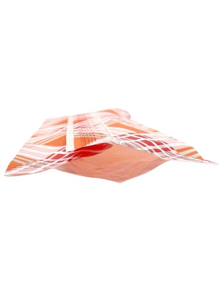 1000 buste portaposate in carta con tovaglioli - scozzese rosa e arancio: tuttocasashop.live: carta & monouso