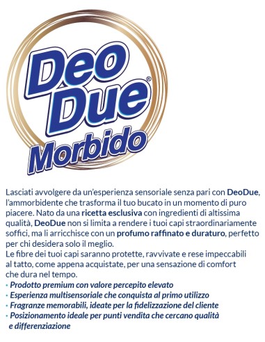 deo due ammorbidente profuma biancheria 50 lavaggi 1 litro - fiori blu: tuttocasashop.live: prodotti per bucato e tessuti