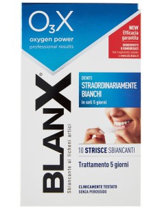 blanx oxygen power strisce sbiancanti - 10 pezzi - trattamento 5 giorni: tuttocasashop.live: igiene e cura della persona