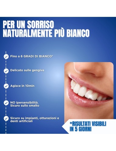 blanx oxygen power strisce sbiancanti - 10 pezzi - trattamento 5 giorni: tuttocasashop.live: igiene e cura della persona