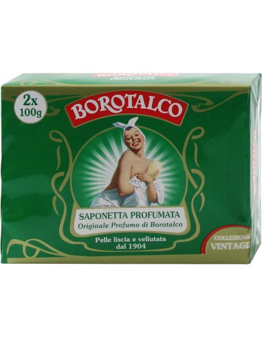borotalco saponetta profumata - 2 pezzi da 100 grammi - original: tuttocasashop.live: igiene e cura della persona