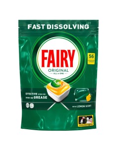 fairy classic detersivo per lavastoviglie - 56 capsule - original: tuttocasashop.live: pulizia e cura della casa