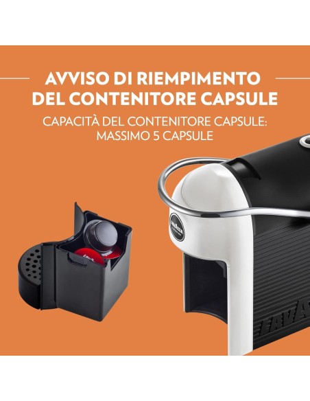 lavazza jolie evo macchina per caffe' a capsule a modo mio - 0.6l - bianca: tuttocasashop.live: altro - bazar