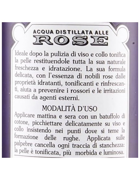 acqua distillata alle rose roberts - tonico rinfrescante - 300ml: tuttocasashop.live: igiene e cura della persona