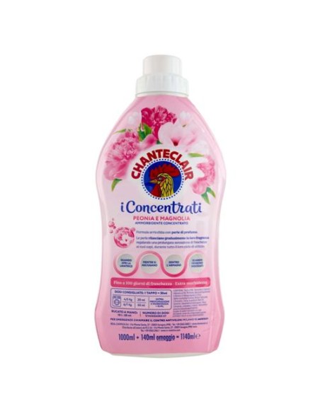 chanteclair ammorbidente concentrato 57 lavaggi 1140 ml - peonia e maglolia: tuttocasashop.live: prodotti per bucato e tessuti