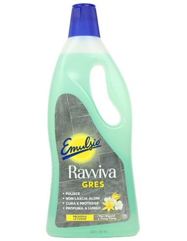 emulsio ravviva gress 750ml - detergente per pavimenti e piastrelle in gress: tuttocasashop.live: pulizia e cura della casa