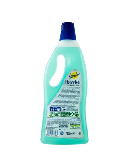 emulsio ravviva gress 750ml - detergente per pavimenti e piastrelle in gress: tuttocasashop.live: pulizia e cura della casa