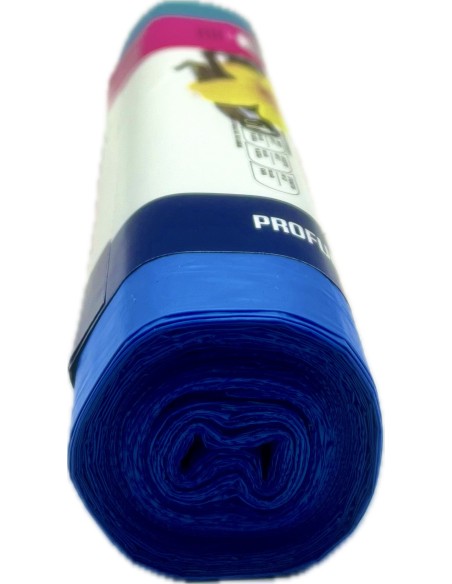ecomi' 15 sacchi pattumiera 50x60cm azzurri profumati - maniglie legaveloce: tuttocasashop.live: pulizia e cura della casa