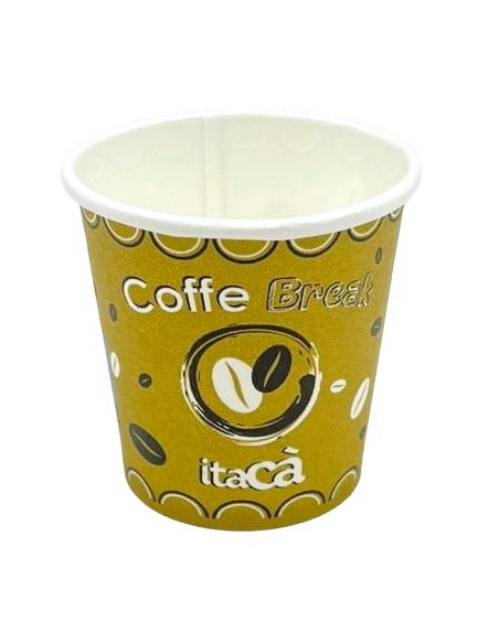 itaca' bicchieri caffe' monouso in carta da 75ml - 50 pezzi: tuttocasashop.live: carta & monouso