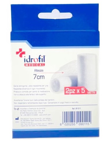 idrofil garza sterile alta resistenza - 7cm - 5 metri - 2 rotoli: tuttocasashop.live: igiene e cura della persona
