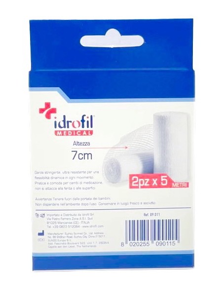 idrofil garza sterile alta resistenza - 7cm - 5 metri - 2 rotoli: tuttocasashop.live: igiene e cura della persona