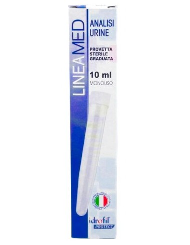 idrofil provetta sterile graduata 10ml - per analisi delle urine: tuttocasashop.live: igiene e cura della persona