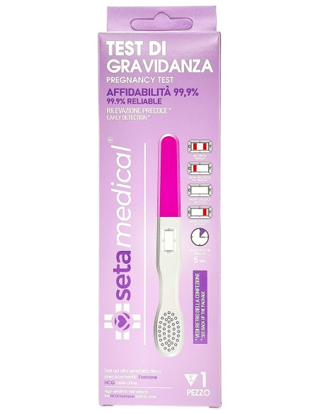 setablu test di gravidanza affidabile - rilevazione precoce - ormone hcg: tuttocasashop.live: igiene e cura della persona