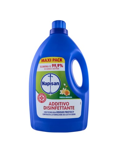 napisan additivo liquido igienizzante bucato - maxi pack 2200ml - rugiada: tuttocasashop.live: prodotti per bucato e tessuti