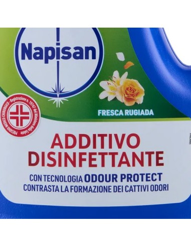 napisan additivo liquido igienizzante bucato - maxi pack 2200ml - rugiada: tuttocasashop.live: prodotti per bucato e tessuti