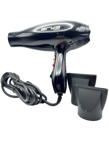 arya 3200 phon asciugacapelli professionale 1800w - con 2 becchi diffusori: tuttocasashop.live: altro - bazar