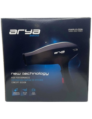 arya 3200 phon asciugacapelli professionale 1800w - con 2 becchi diffusori: tuttocasashop.live: altro - bazar