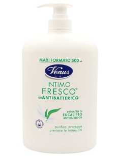 venus detergente intimo - maxi 500ml - fresco con antibatterico - eucalipto: tuttocasashop.live: igiene e cura della persona