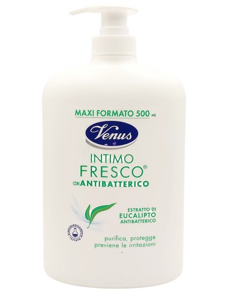 venus detergente intimo - maxi 500ml - fresco con antibatterico - eucalipto: tuttocasashop.live: igiene e cura della persona