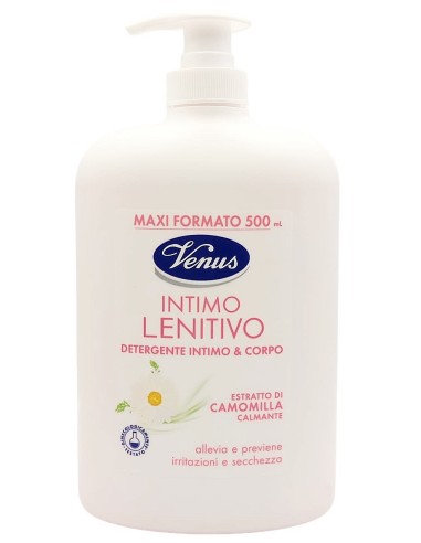 venus detergente intimo - maxi 500ml - lenitivo - camomilla - calmante: tuttocasashop.live: igiene e cura della persona
