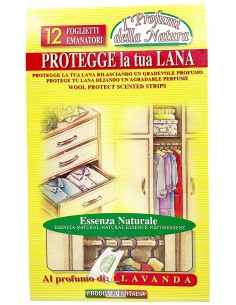 geca 12 fogli salvalana profumati alla lavanda - antitarme: tuttocasashop.live: pulizia e cura della casa