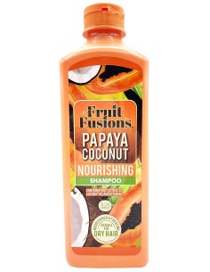 fruit fusions shampoo 600ml - nutriente - papaya e coconut - capelli secchi: tuttocasashop.live: igiene e cura della persona
