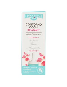 i provenzali bio contorno occhi idratante - 15ml - olio di rosa mosqueta: tuttocasashop.live: igiene e cura della persona