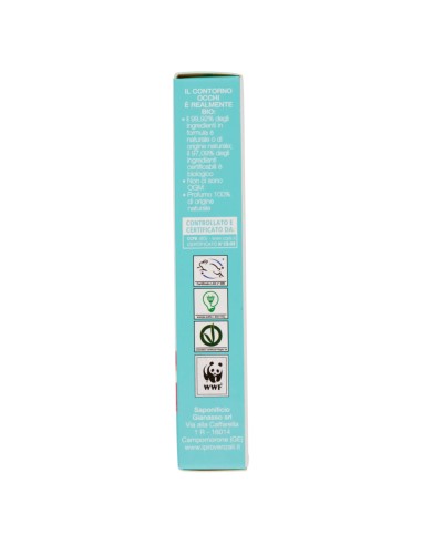 i provenzali bio contorno occhi idratante - 15ml - olio di rosa mosqueta: tuttocasashop.live: igiene e cura della persona