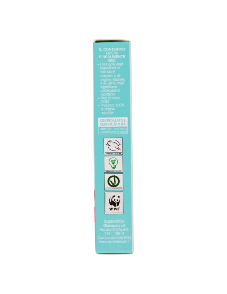 i provenzali bio contorno occhi idratante - 15ml - olio di rosa mosqueta: tuttocasashop.live: igiene e cura della persona