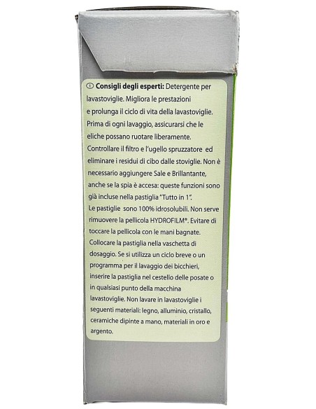svelto professional - 100 tabs lavastoviglie - tutto in 1 - h.a.c.c.p.: tuttocasashop.live: pulizia e cura della casa