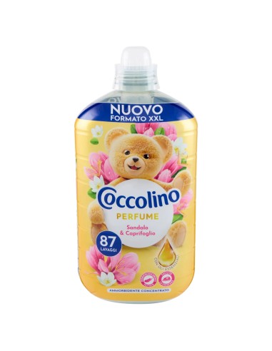 coccolino ammorbidente concentrato - xxl 87 lavaggi 1827ml - sandalo: tuttocasashop.live: prodotti per bucato e tessuti
