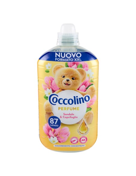 coccolino ammorbidente concentrato - xxl 87 lavaggi 1827ml - sandalo: tuttocasashop.live: prodotti per bucato e tessuti
