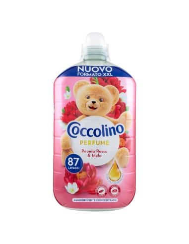coccolino ammorbidente concentrato xxl 87 lavaggi 1827ml peonia rossa e mela: tuttocasashop.live: prodotti per bucato e tessuti