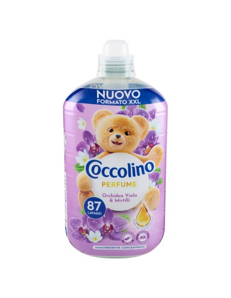 coccolino ammorbidente concentrato xxl 87 lavaggi 1827ml orchidea e mirtilli: tuttocasashop.live: prodotti per bucato e tessuti
