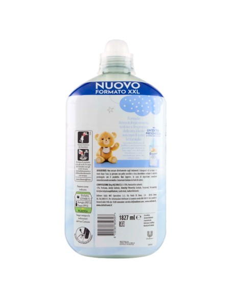 coccolino ammorbidente concentrato - 87 lavaggi 1827ml - delicato e soffice: tuttocasashop.live: prodotti per bucato e tessuti