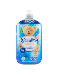 coccolino ammorbidente concentrato 87 lavaggi 1827ml campanula e bergamotto: tuttocasashop.live: prodotti per bucato e tessuti