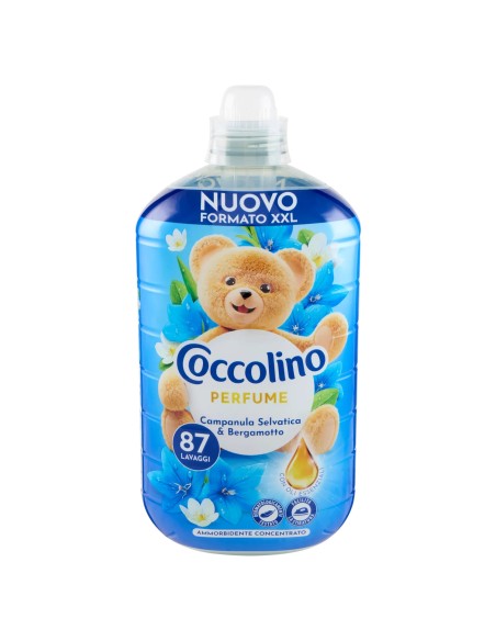coccolino ammorbidente concentrato 87 lavaggi 1827ml campanula e bergamotto: tuttocasashop.live: prodotti per bucato e tessuti
