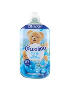 coccolino ammorbidente concentrato - xxl 87 lavaggi 1827ml - primavera: tuttocasashop.live: prodotti per bucato e tessuti