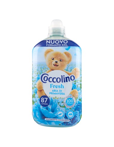 coccolino ammorbidente concentrato - xxl 87 lavaggi 1827ml - primavera: tuttocasashop.live: prodotti per bucato e tessuti